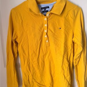Tommy Hilfiger Mustard Long Sleeve Polo